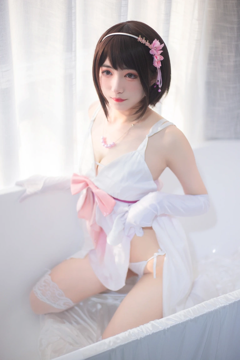 宮本桜《加藤惠浴室》主题写真：25张全套美图