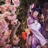 樱岛嗷一《雷电将军》主题写真：25张全套美图
