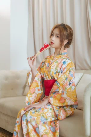 一北亦北《和服泳装》主题写真：26张全套美图，含1个视频