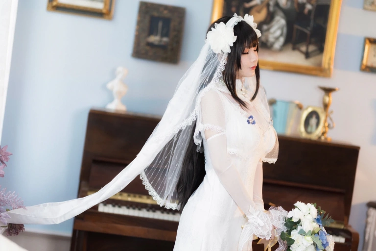 前羽《燕尔新婚》主题写真：30张全套美图