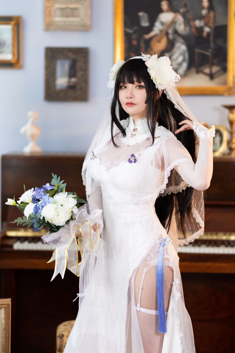 前羽《燕尔新婚》主题写真：30张全套美图