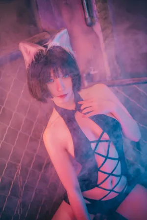 芋圆侑子《小野猫》主题写真：36张全套美图