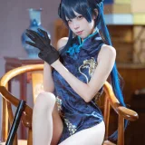 三無人型《碧蓝档案 妃咲旗袍》主题写真：42张全套美图