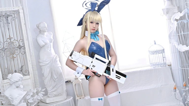朝霧愛《トキちゃん 飛鳥馬時》主题写真：46张全套美图