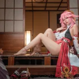 九言《八重神子》主题写真：51张全套美图，含7个视频