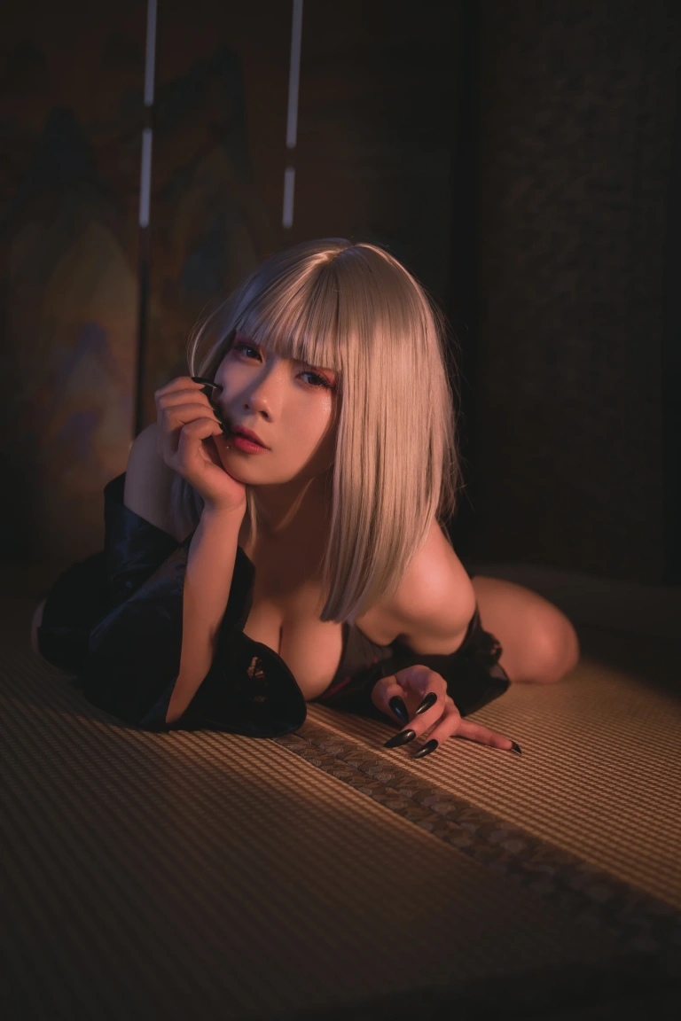 末夜《五月舰长 和服》主题写真：72张全套美图