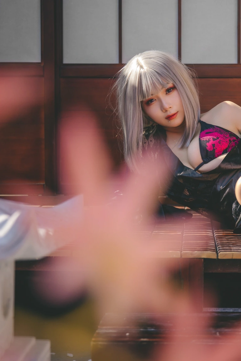 末夜《五月舰长 和服》主题写真：72张全套美图