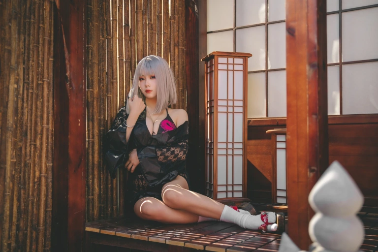 末夜《五月舰长 和服》主题写真：72张全套美图