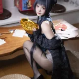 慢炖仓鼠球《妃咲》主题写真：80张全套美图