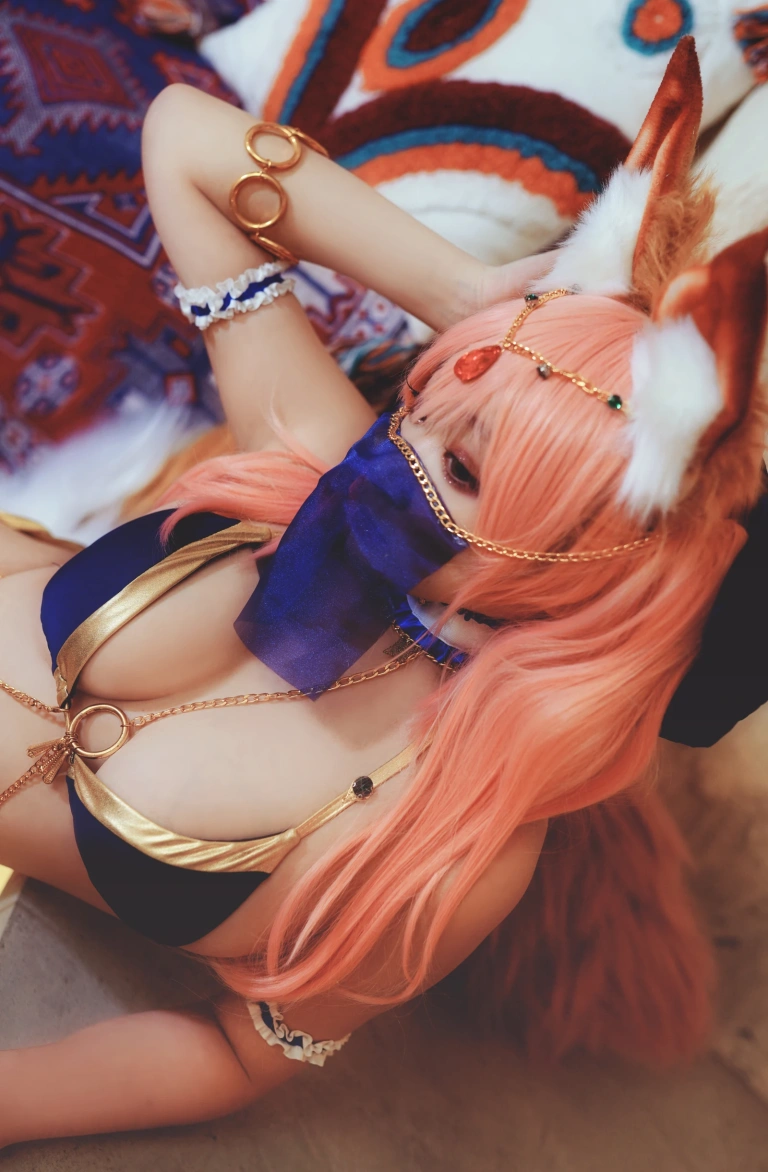 恩田直幸《玉藻前舞娘》主题写真：9张全套美图