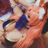 恩田直幸《玉藻前舞娘》主题写真：9张全套美图