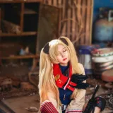 阿包也是兔娘《少女前线 HK21》主题写真：8张全套美图