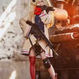 阿包也是兔娘《少女前线 HK21》主题写真：8张全套美图