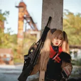 阿包也是兔娘《少女前线 HK21》主题写真：8张全套美图