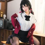 狐玖玖《碧蓝航线 大凤JK》主题写真：20张全套美图