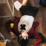 狐玖玖《碧蓝航线 大凤JK》主题写真：20张全套美图