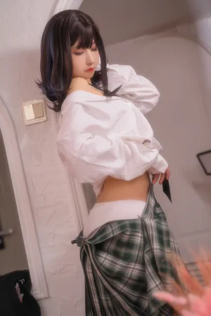 可可老师《放课后jk》主题写真：30张全套美图