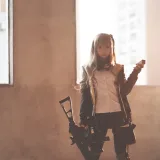 面饼仙儿《UMP45》主题写真：26张全套美图