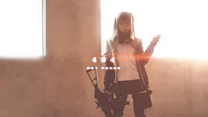 面饼仙儿《UMP45》主题写真：26张全套美图