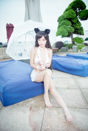 清水由乃《爱宕泳装Ver》主题写真：25张全套美图