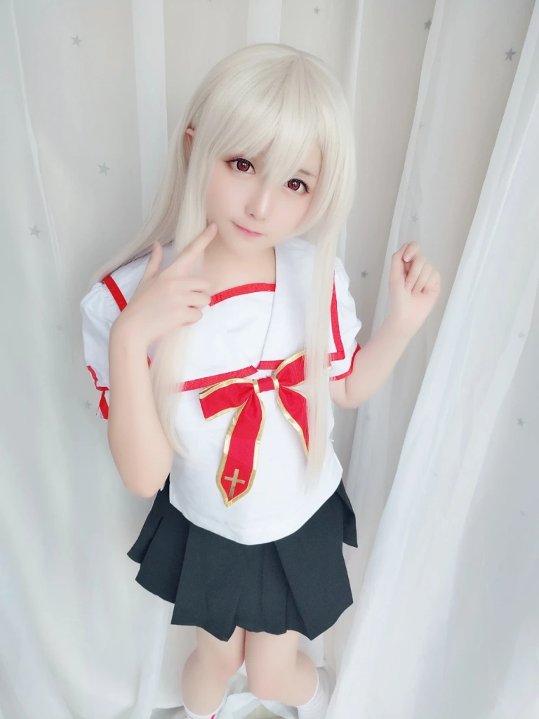 星之迟迟《VOL.3 伊莉雅同人包》主题写真：61张全套美图
