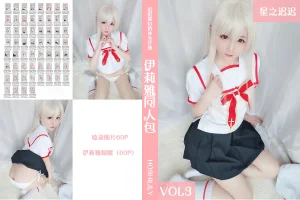 星之迟迟《VOL.3 伊莉雅同人包》主题写真：61张全套美图