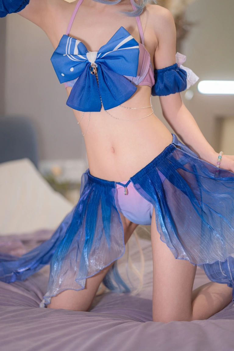 吃了个迟《原神 心海》主题写真：137张全套美图，含10个视频
