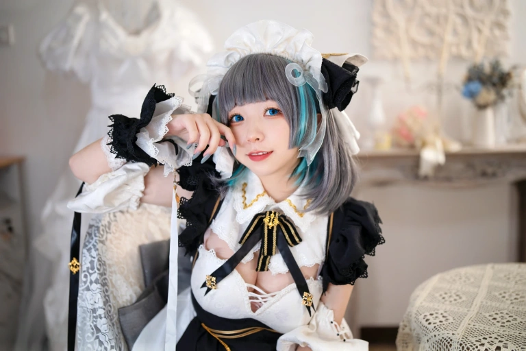 花铃《柴郡》主题写真：14张全套美图