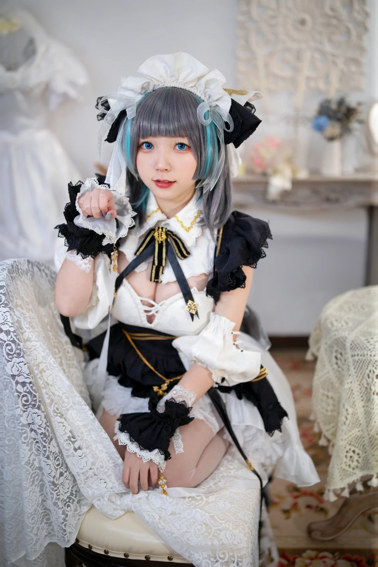 花铃《柴郡》主题写真：14张全套美图