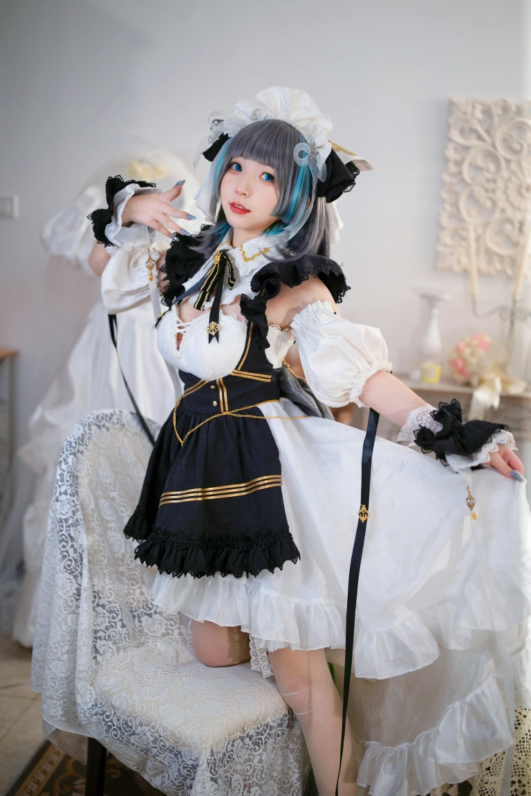 花铃《柴郡》主题写真：14张全套美图
