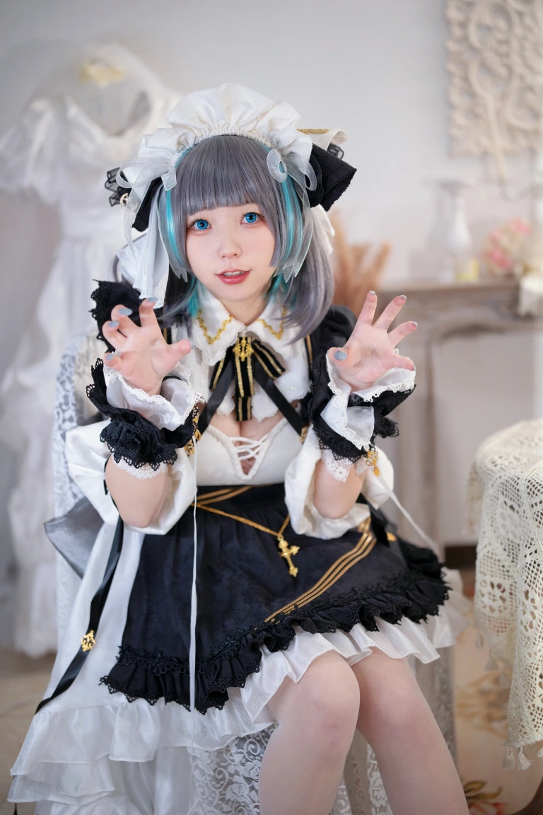花铃《柴郡》主题写真：14张全套美图