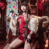 狐玖玖《碧蓝航线 赤城》主题写真：17张全套美图