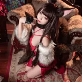 狐玖玖《碧蓝航线 赤城》主题写真：17张全套美图