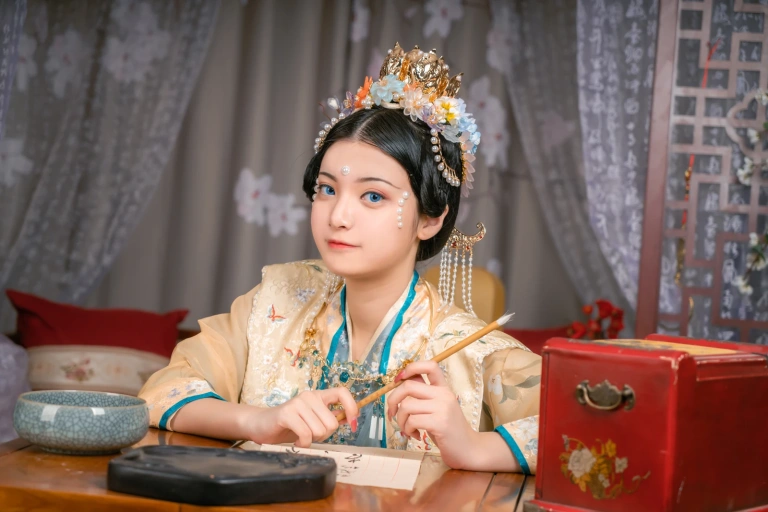 许枳《小公主》主题写真：21张全套美图