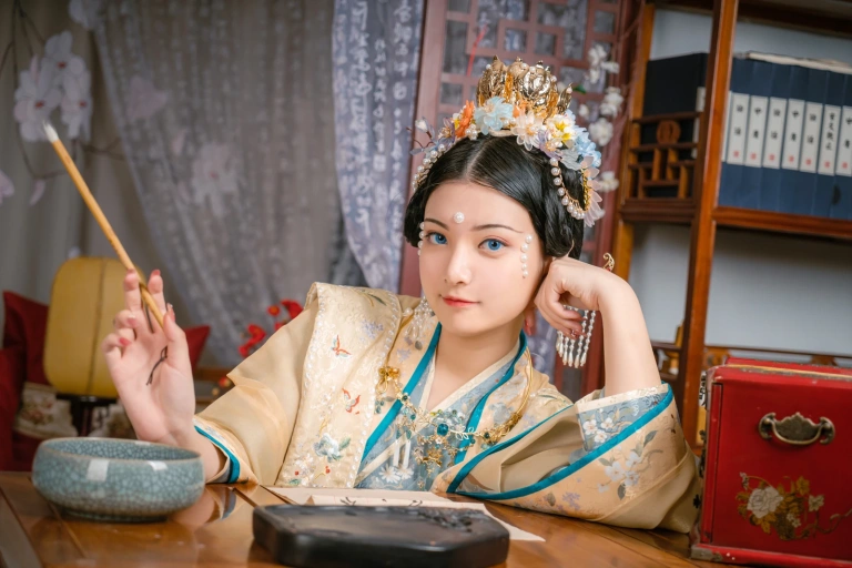 许枳《小公主》主题写真：21张全套美图