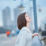 河豚抚子《和春天有个约会》主题写真：22张全套美图