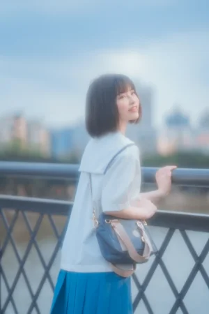 河豚抚子《和春天有个约会》主题写真：22张全套美图