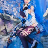 清青琴玖《甘雨》主题写真：25张全套美图
