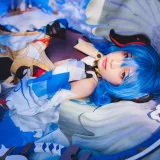 清青琴玖《甘雨》主题写真：25张全套美图
