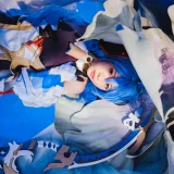 清青琴玖《甘雨》主题写真：25张全套美图