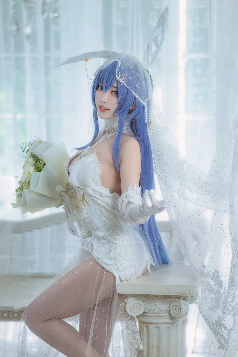 宮本桜《花园花嫁》主题写真：27张全套美图