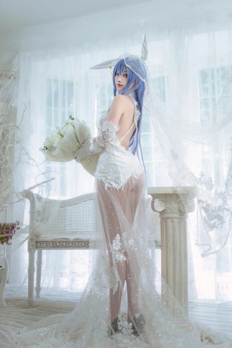 宮本桜《花园花嫁》主题写真：27张全套美图