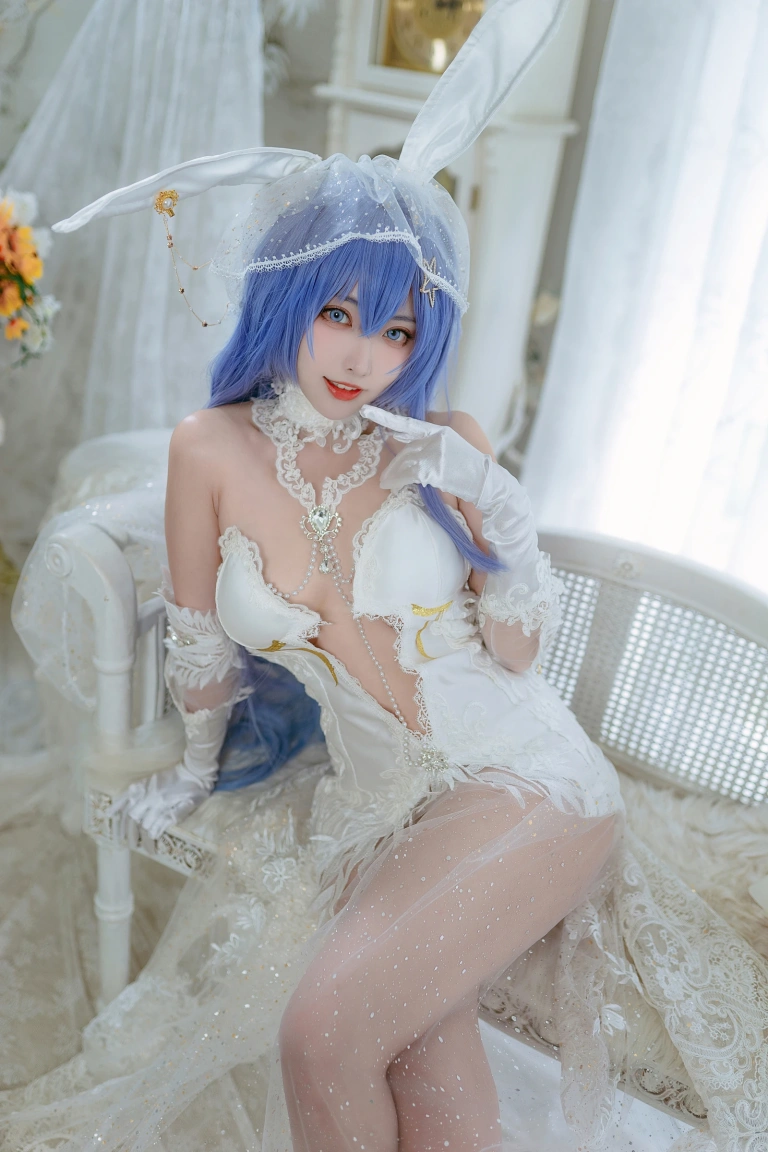 宮本桜《花园花嫁》主题写真：27张全套美图