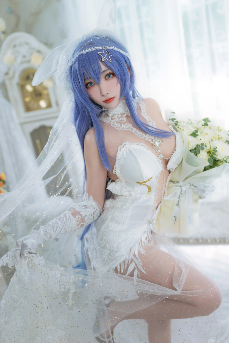 宮本桜《花园花嫁》主题写真：27张全套美图