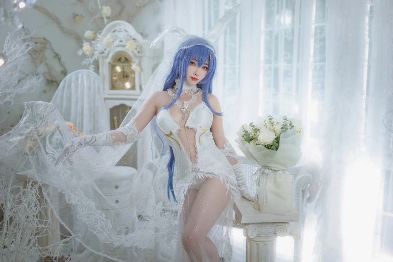 宮本桜《花园花嫁》主题写真：27张全套美图