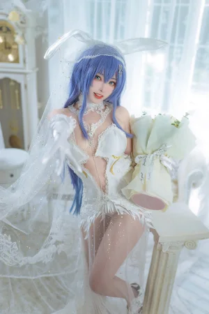 宮本桜《花园花嫁》主题写真：27张全套美图