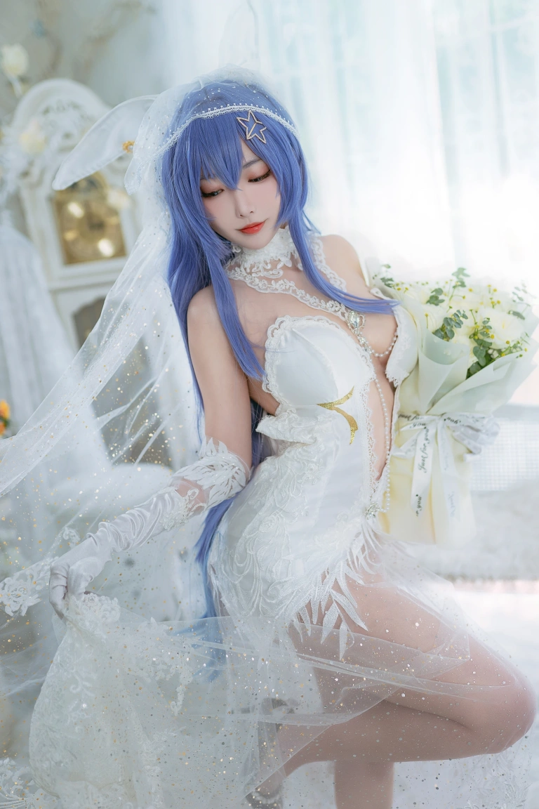 宮本桜《花园花嫁》主题写真：27张全套美图