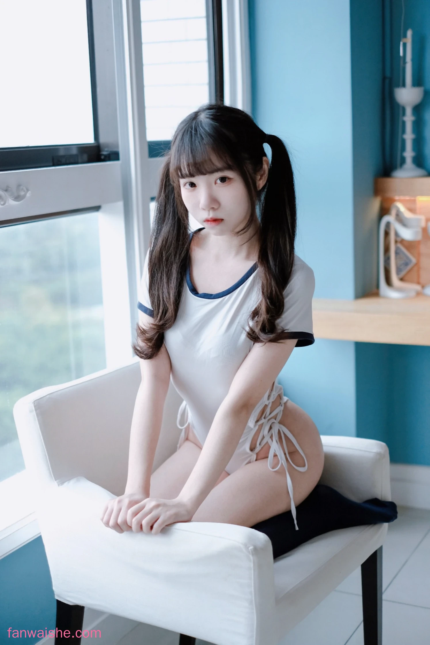 可可小白兔 可可小白兔 NO.004 - 體操服の女學生🐰