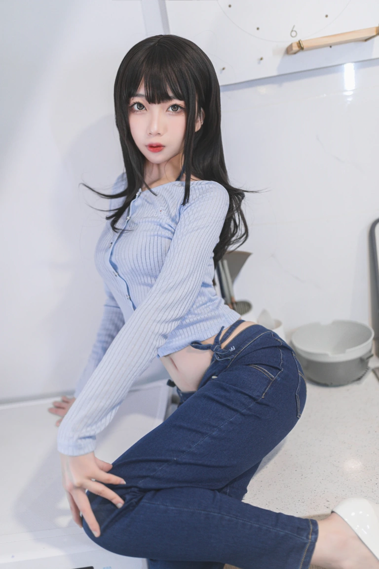 杏仁曲奇《吉他妹妹 2.0版》主题写真：41张全套美图