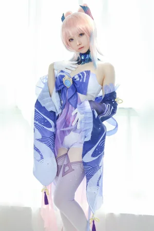 朝霧愛《珊瑚宮心海》主题写真：34张全套美图